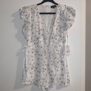 Majorelle Floral Romper